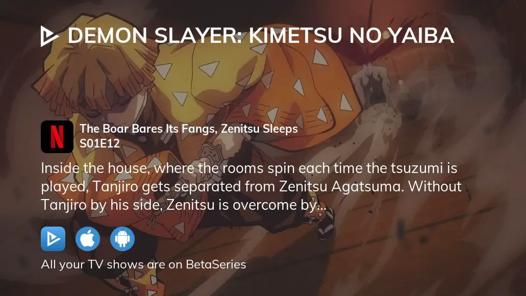 Demon Slayer: Kimetsu no Yaiba The Boar Bares Its Fangs, Zenitsu
