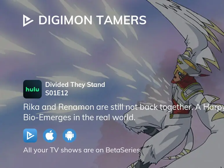 Where To Watch Digimon Tamers Season 1 Episode 12 Full Streaming ...