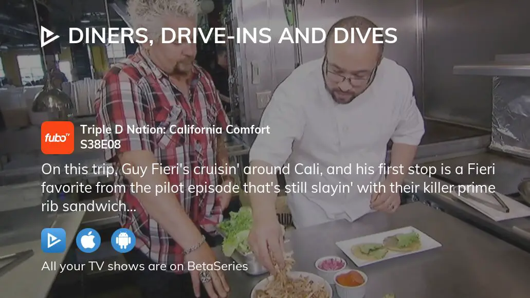 Where to watch Diners, Drive-ins and Dives season 38 episode 8