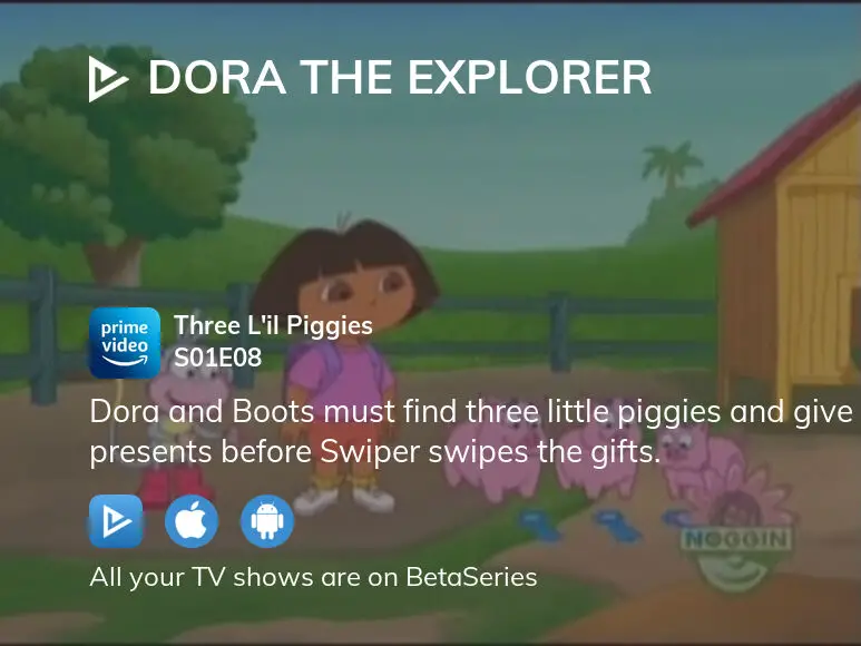 dora the explorer three little piggies