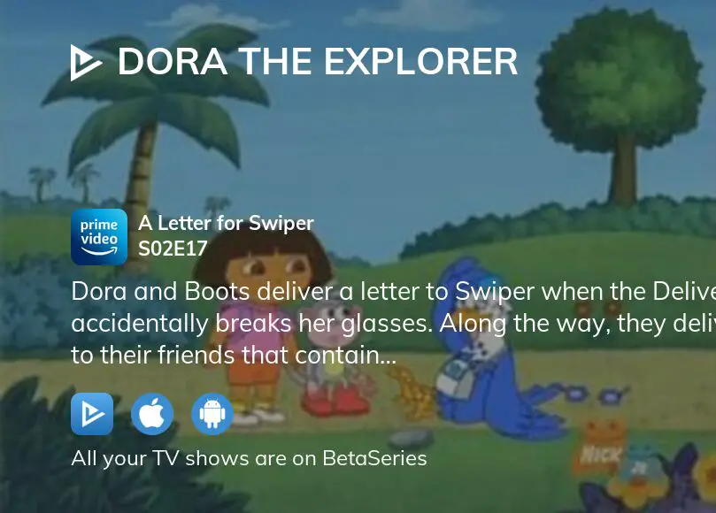 dora the explorer a letter for swiper