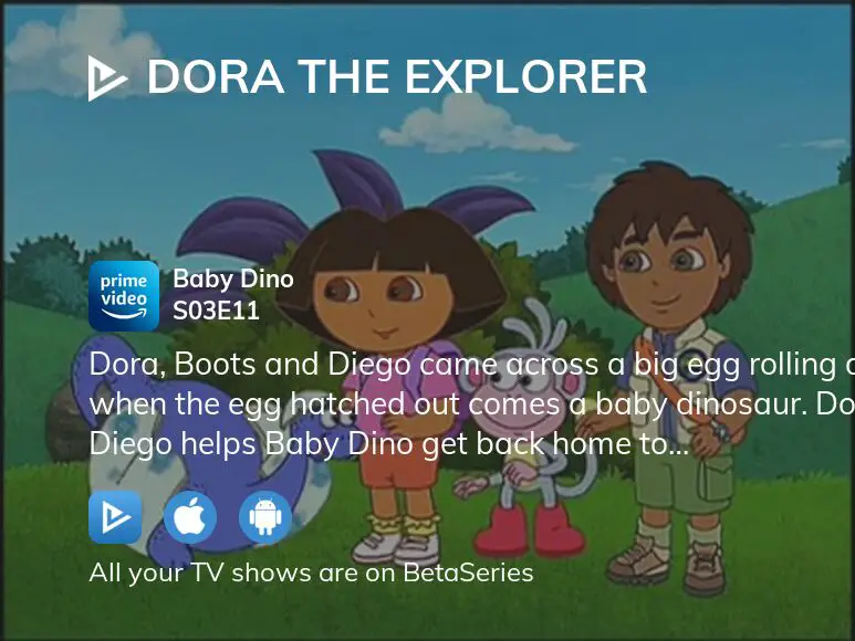 dora the explorer baby dino