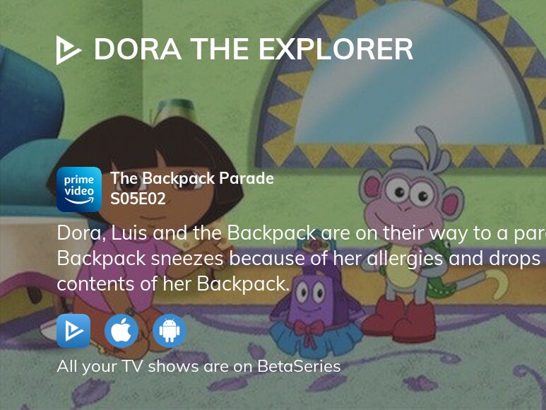 Dora the backpack clearance parade