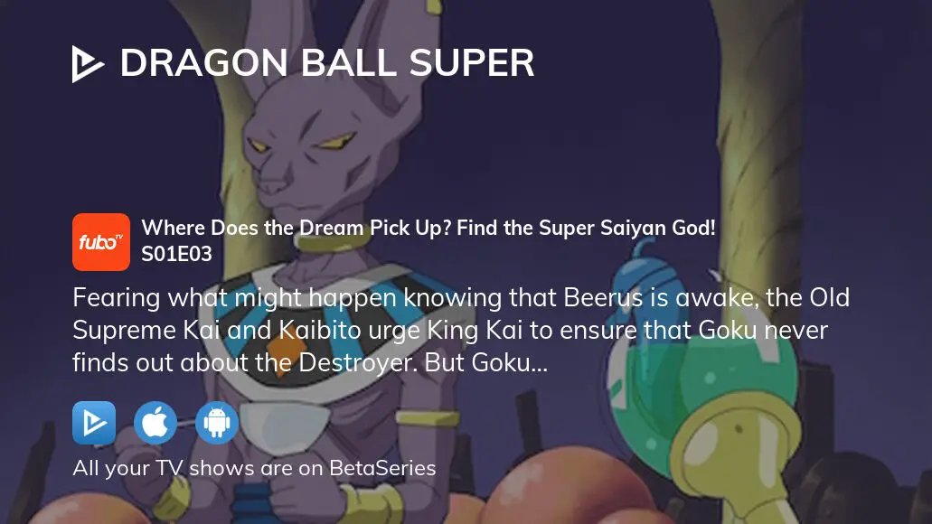 Dragon Ball Super Goku, Surpass the Super Saiyan God! - Watch on Crunchyroll