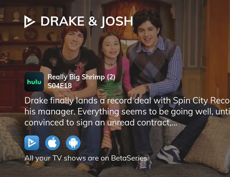 Watch drake and outlet josh really big shrimp