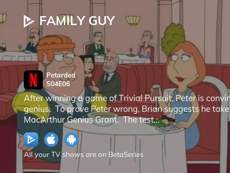 Family guy best sale petarded full episode