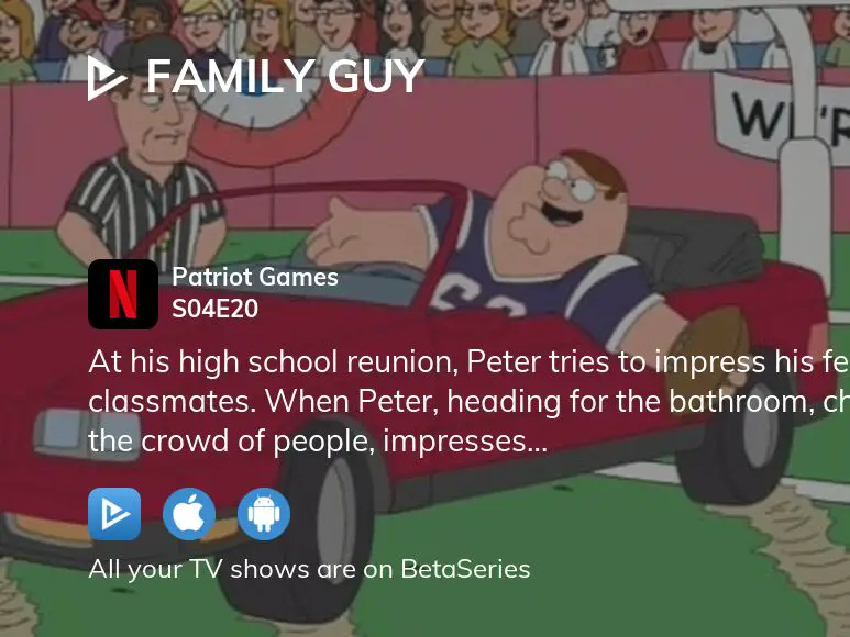 Watch Family Guy season 4 episode 20 streaming online BetaSeries