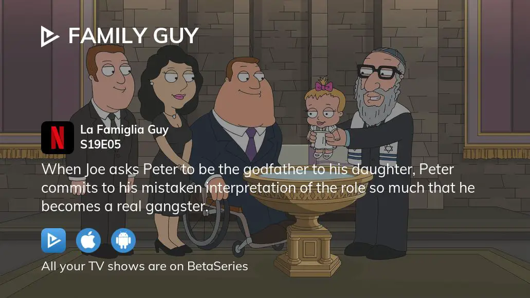 Watch Family Guy season 19 episode 5 streaming online BetaSeries