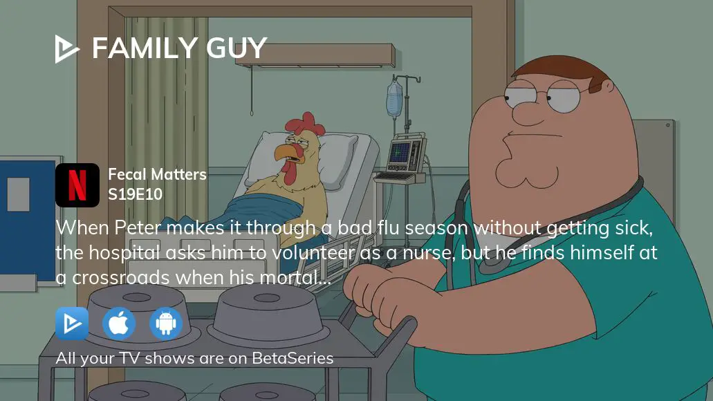 Watch Family Guy season 19 episode 10 streaming online