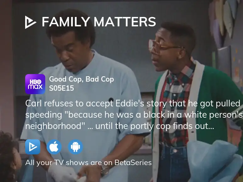 Family matters good cop 2024 bad cop full episode