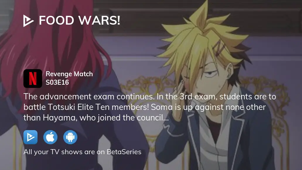 Crunchyroll - That Food Wars reference!