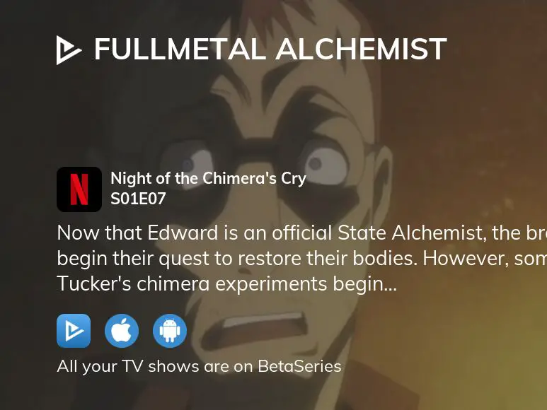 Fullmetal Alchemist Night of the Chimera's Cry (TV Episode 2003