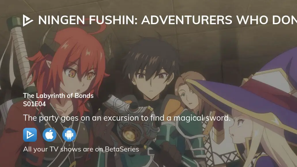How to watch and stream Ningen Fushin: Adventurers Who Don't