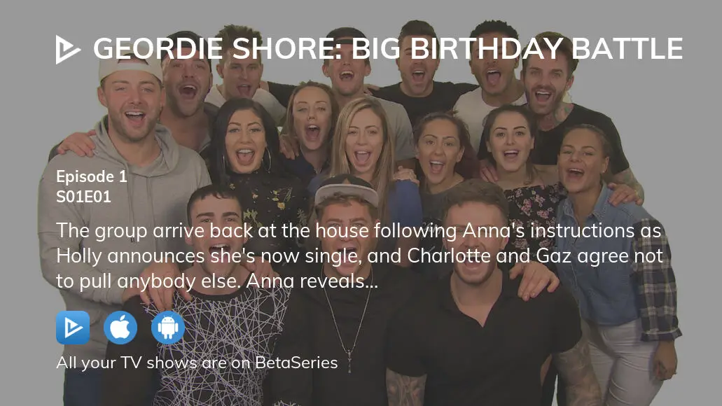 Geordie shore big birthday battle episode sale 1 full