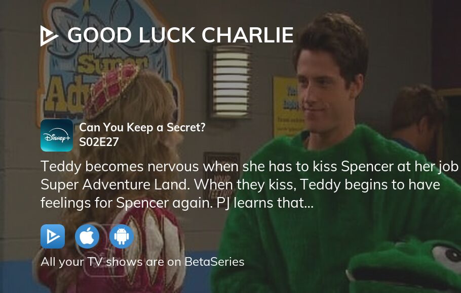 good luck charlie spencer and teddy kiss