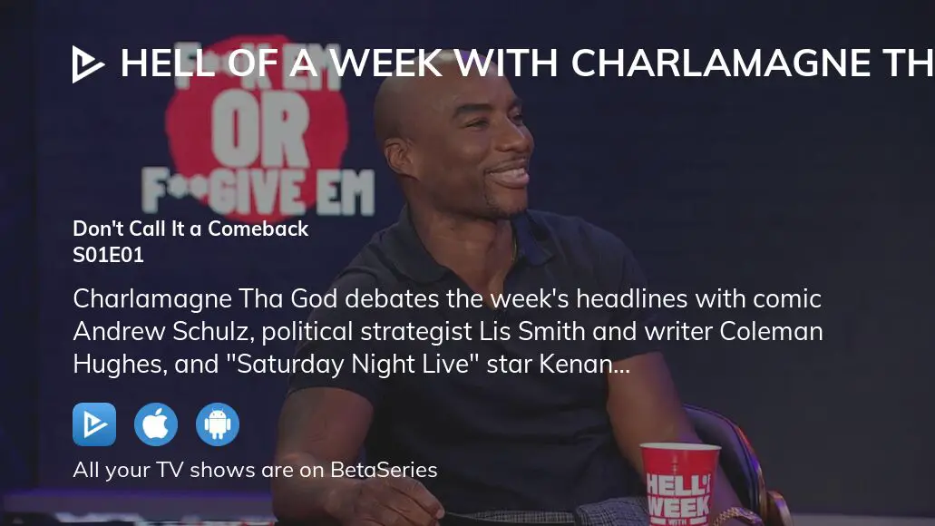 Watch Hell Of A Week With Charlamagne Tha God Season 1 Episode 1 ...