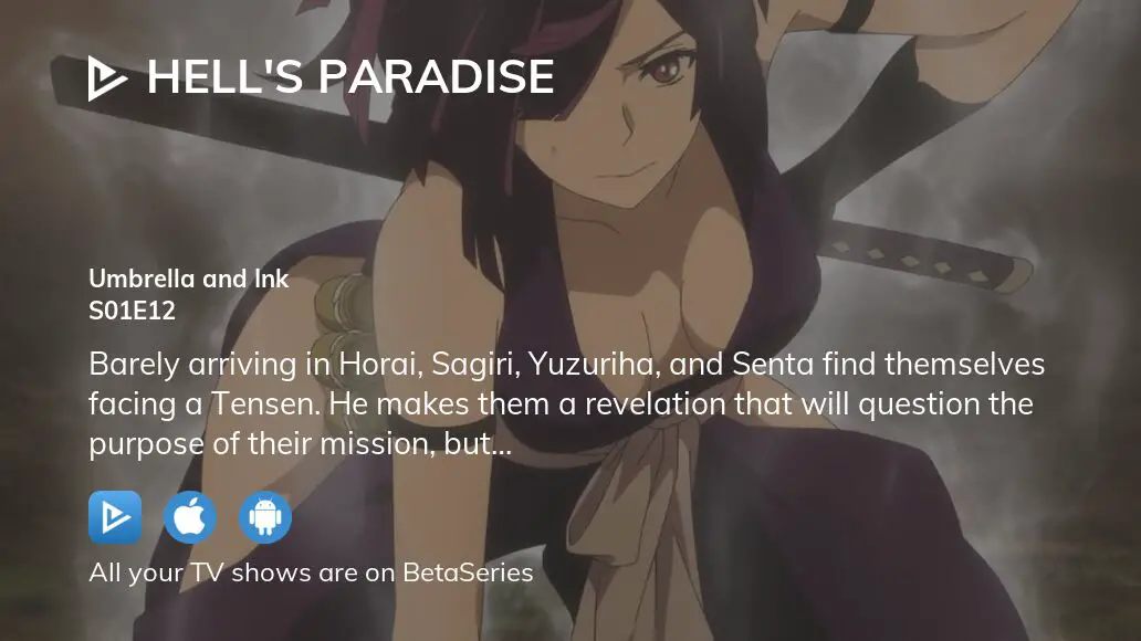 Sagiri Cuts down a Tensen  Hell's Paradise Jigokuraku season 1 episode 12  