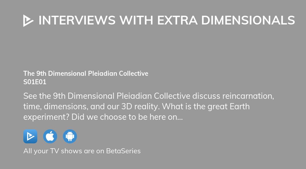 Watch Interviews With Extra Dimensionals Season 1 Episode 1 Streaming ...