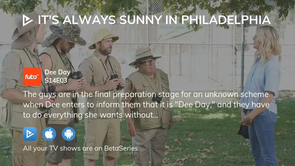 Watch It s Always Sunny in Philadelphia season 14 episode 3