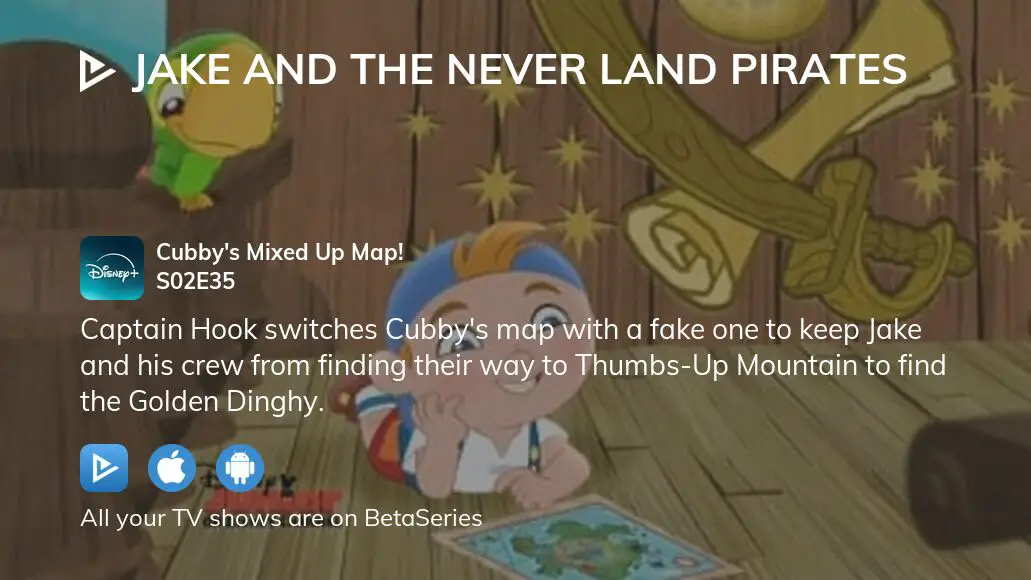 jake and the neverland pirates island map