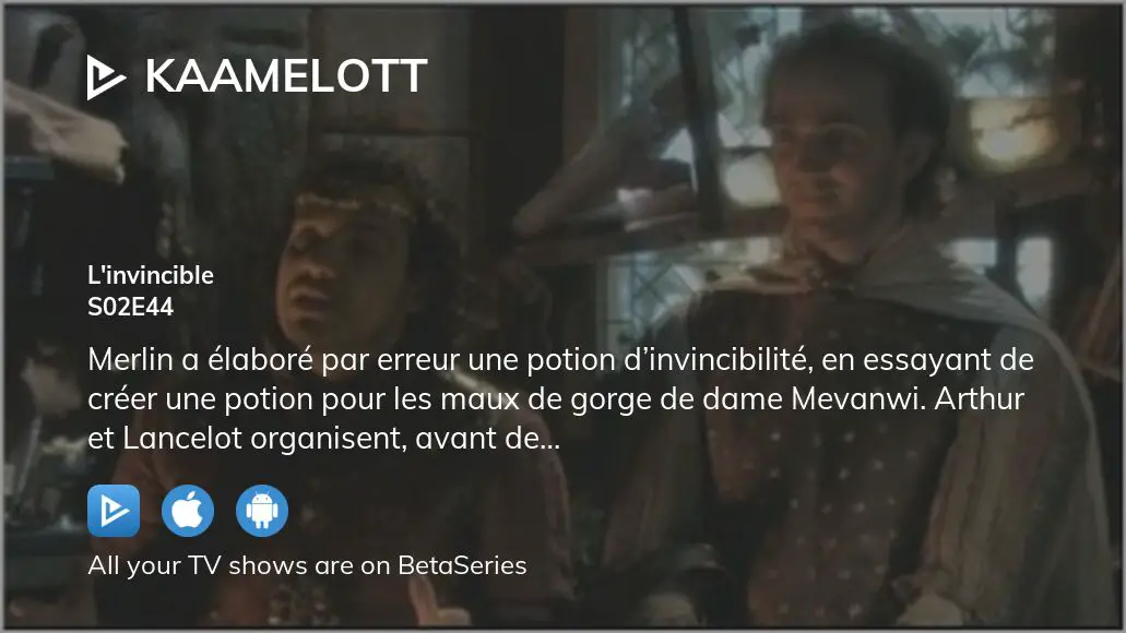 Watch Kaamelott season 2 episode 44 streaming online