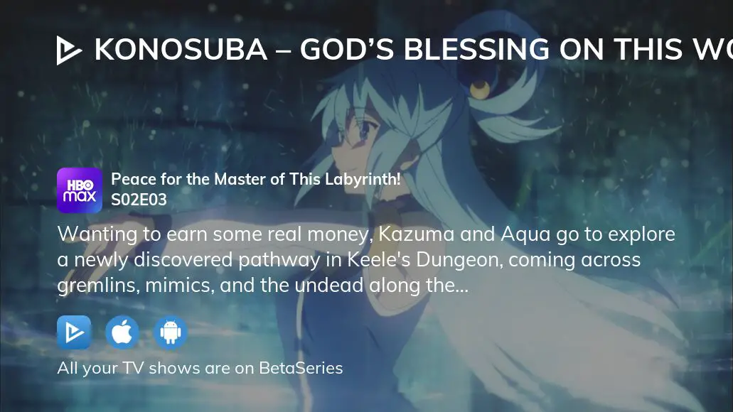 Watch KonoSuba – God's blessing on this wonderful world!! season 2 episode 3  streaming online
