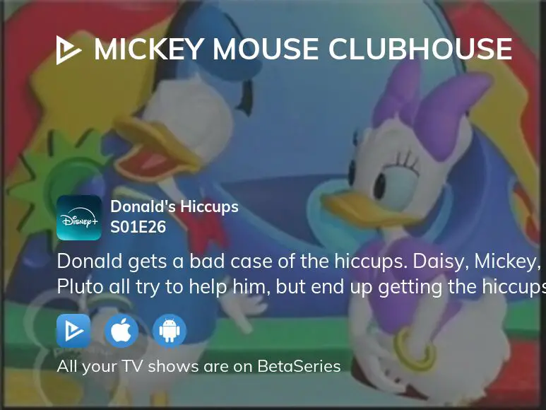 mickey mouse clubhouse donalds hiccups