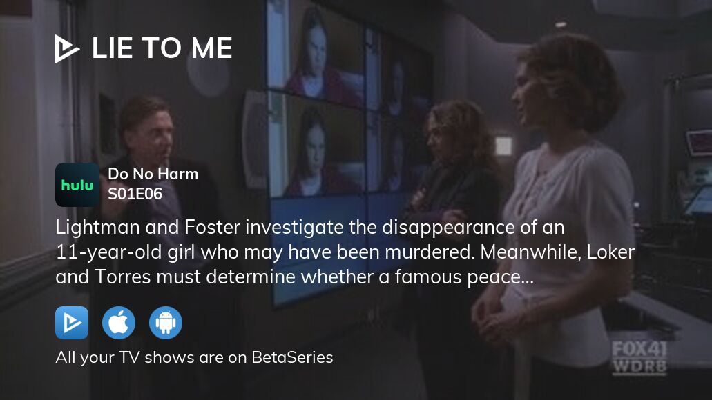 Lie to me season 1 episode 2025 6 watch online