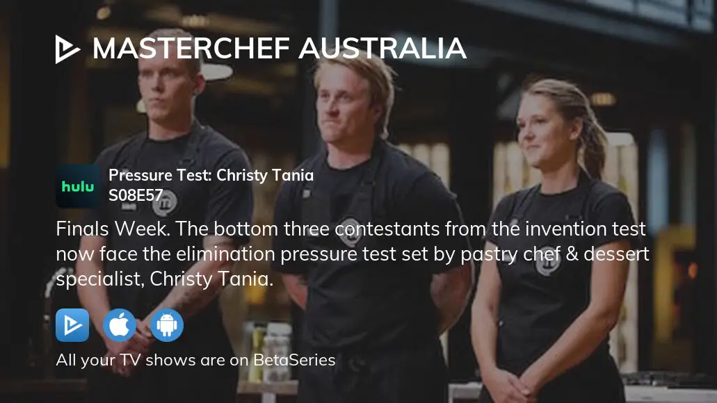 Watch MasterChef Australia season 8 episode 57 streaming online