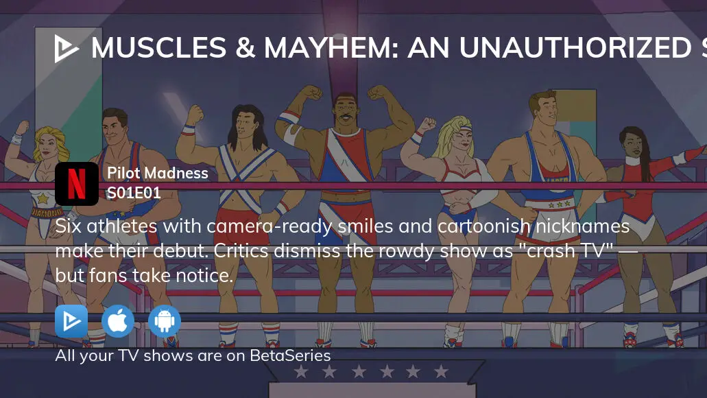 Where To Watch Muscles And Mayhem An Unauthorized Story Of American Gladiators Season 1 Episode 1