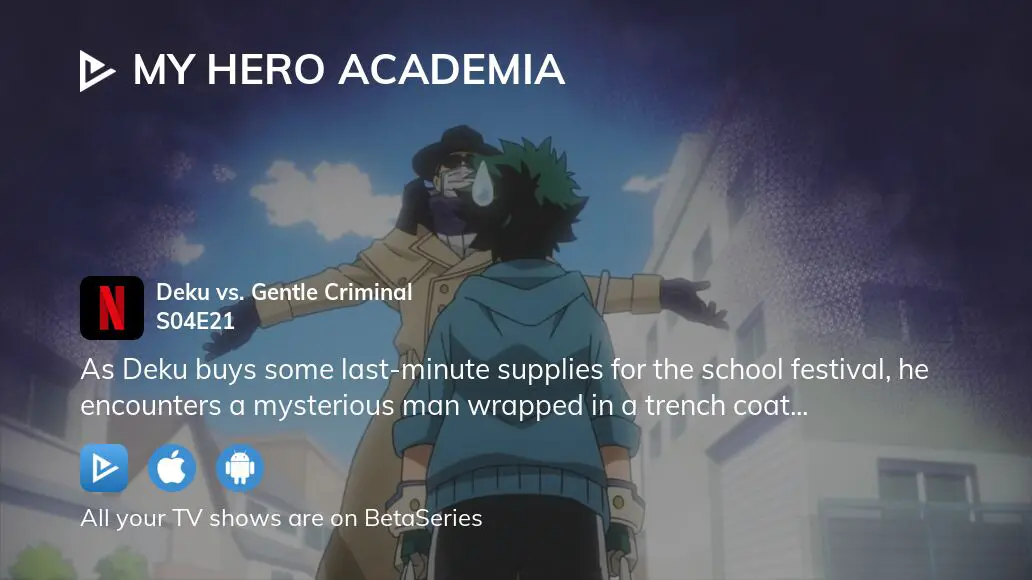 My Hero Academia Season 4 Deku vs. Gentle Criminal - Watch on