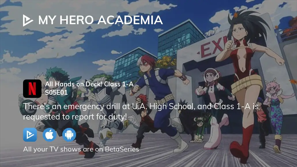 My Hero Academia Season 5 All Hands on Deck! Class 1-A - Watch on  Crunchyroll