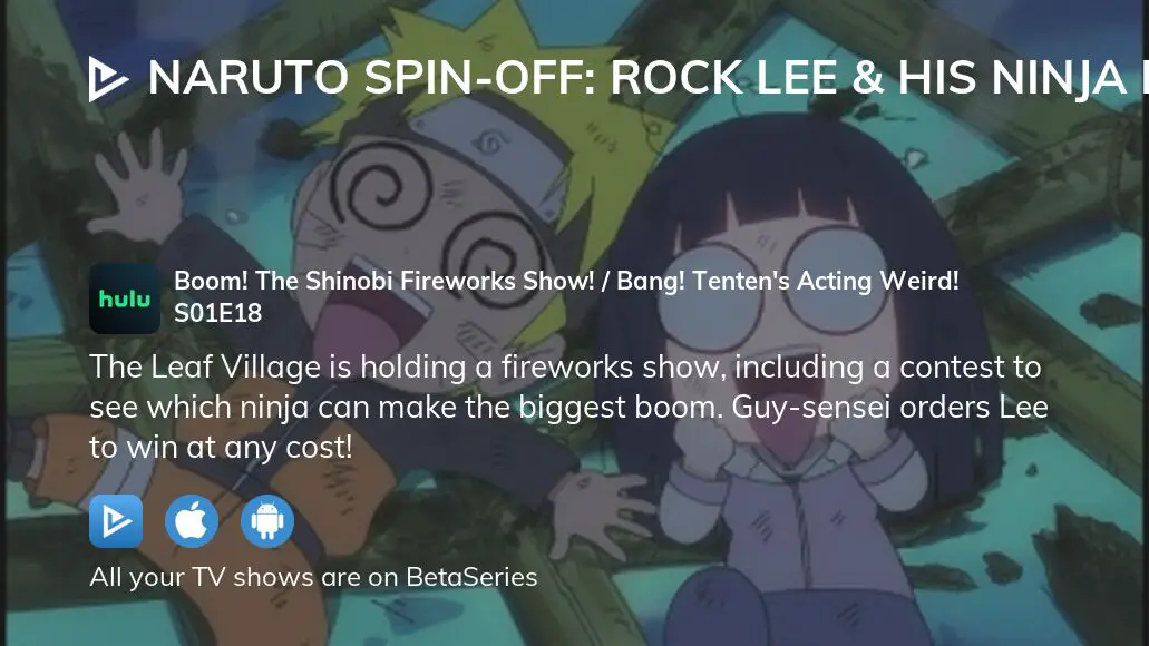 Ver Naruto Spin-Off: Rock Lee & His Ninja Pals, Season 1, Vol. 4 (English  Dub)