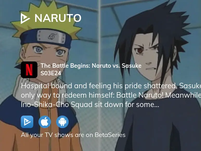 The Battle Begins: Naruto vs. Sasuke, NARUTO