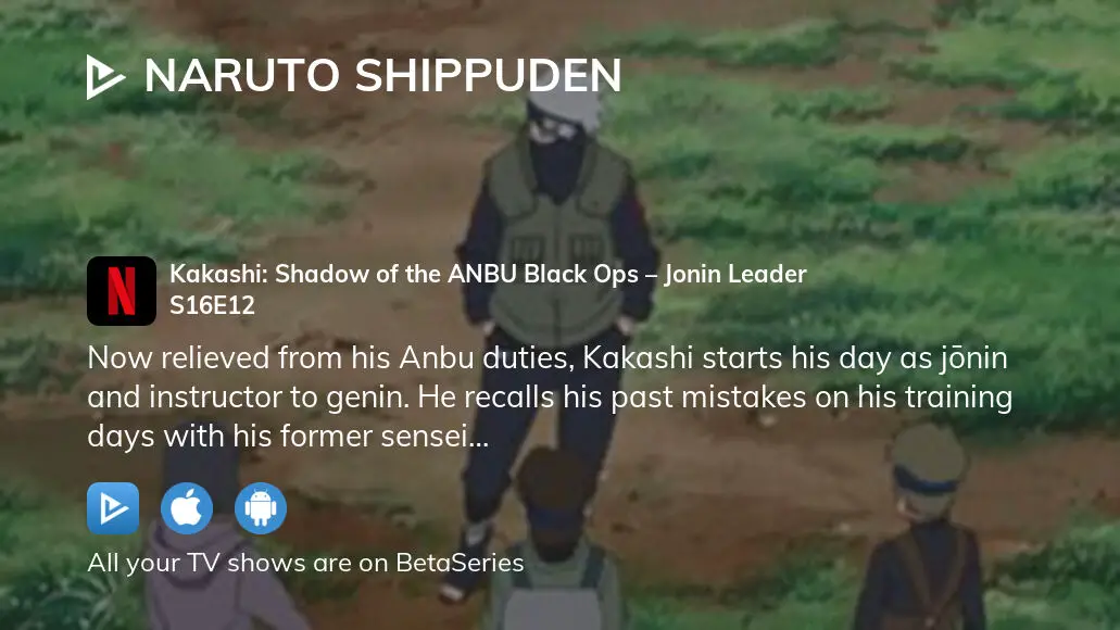 Kakashi: Shadow of the ANBU Black Ops – Jonin Leader, NARUTO: SHIPPUDEN