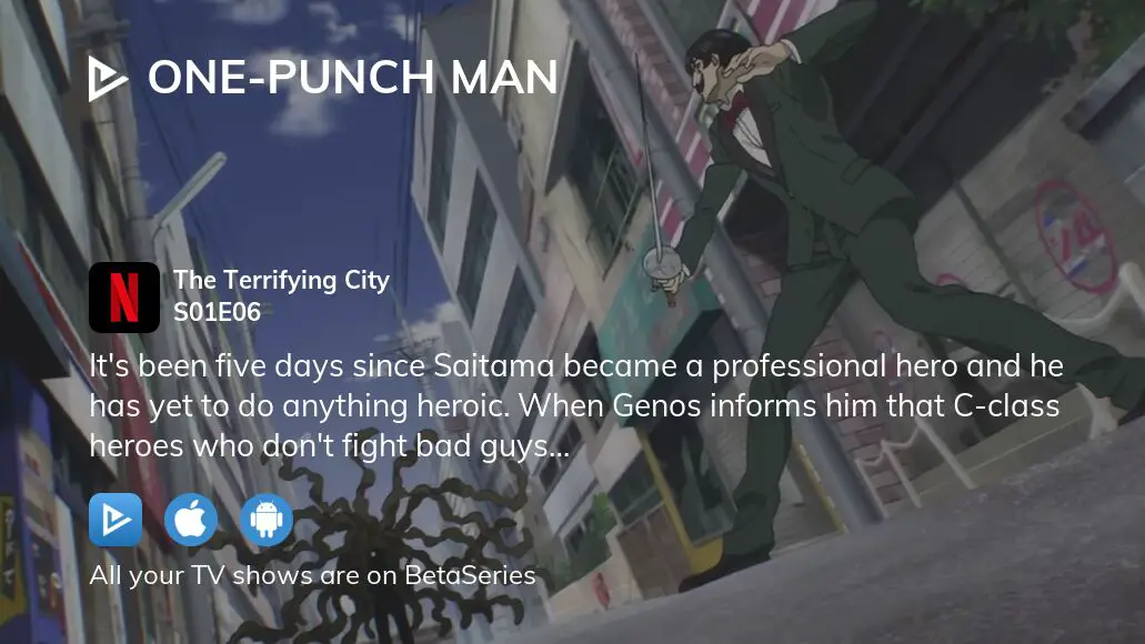 Watch One-Punch Man season 1 episode 6 streaming online