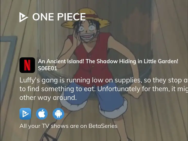 One Piece Special Edition (HD, Subtitled): Alabasta (62-135) An Ancient  Island! the Shadow Hiding in Little Garden! - Watch on Crunchyroll