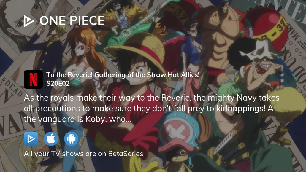 Assista One Piece temporada 20 episódio 2 em streaming