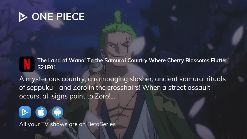 Watch One Piece season 21 episode 111 streaming online