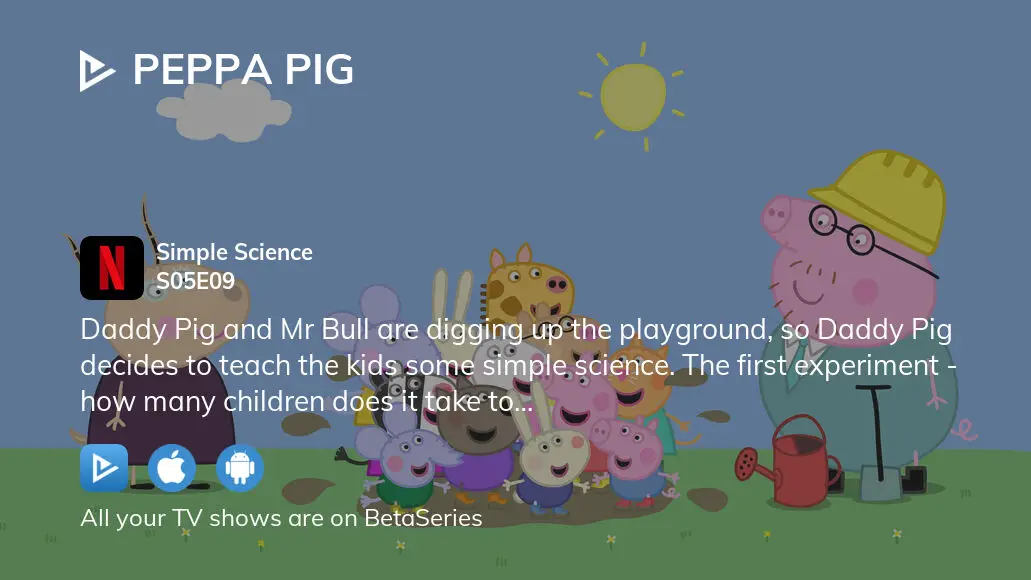 Where to watch Peppa Pig season 5 episode 9 full streaming ...