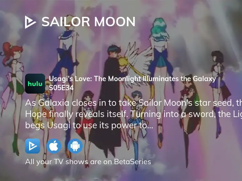 SAILOR MOON SAILOR STARS (SEASON 5) - ANIME TV SERIES DVD (1-34 EPS) (ENG  DUB)