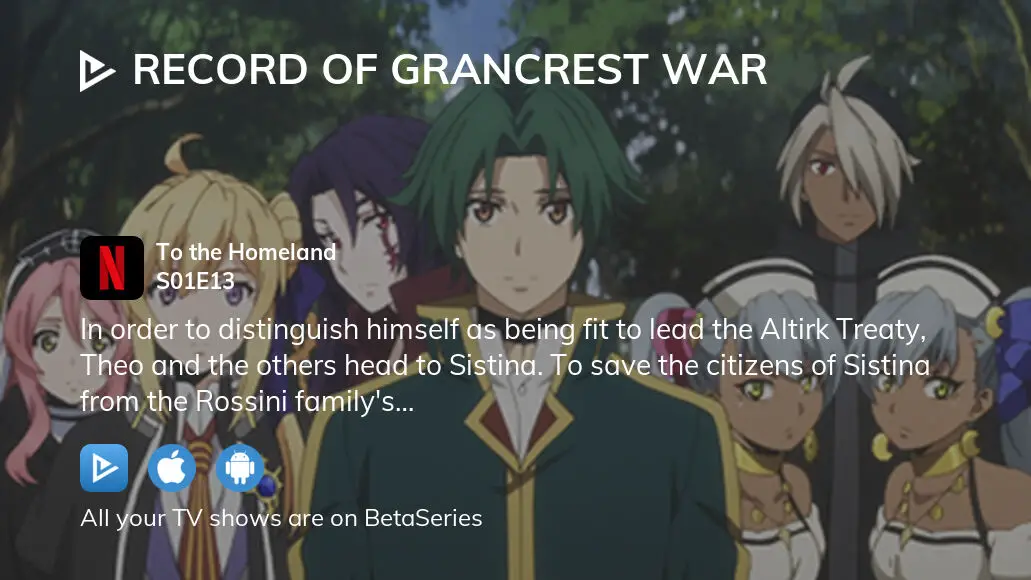  Record of Grancrest War estreia na Netflix
