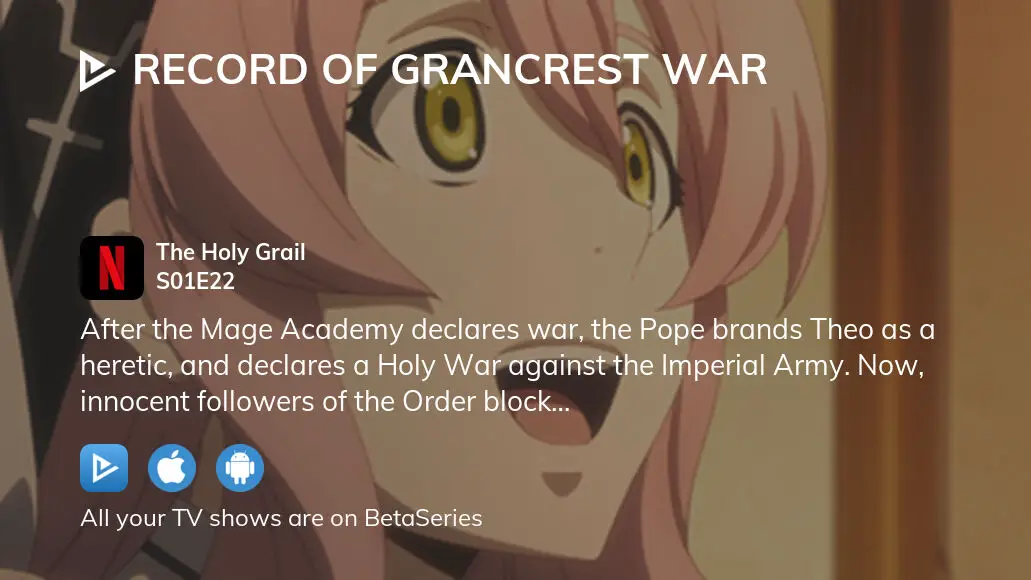 Where to watch Record of Grancrest War TV series streaming online?