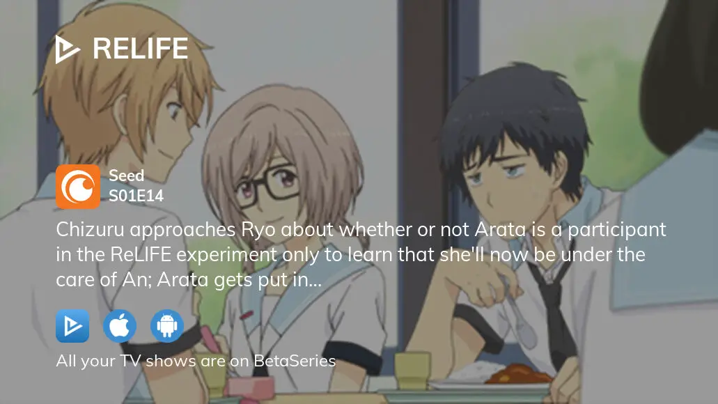 ReLIFE Ep 1 & 2 are now streaming on Crunchyroll in HINDI DUB