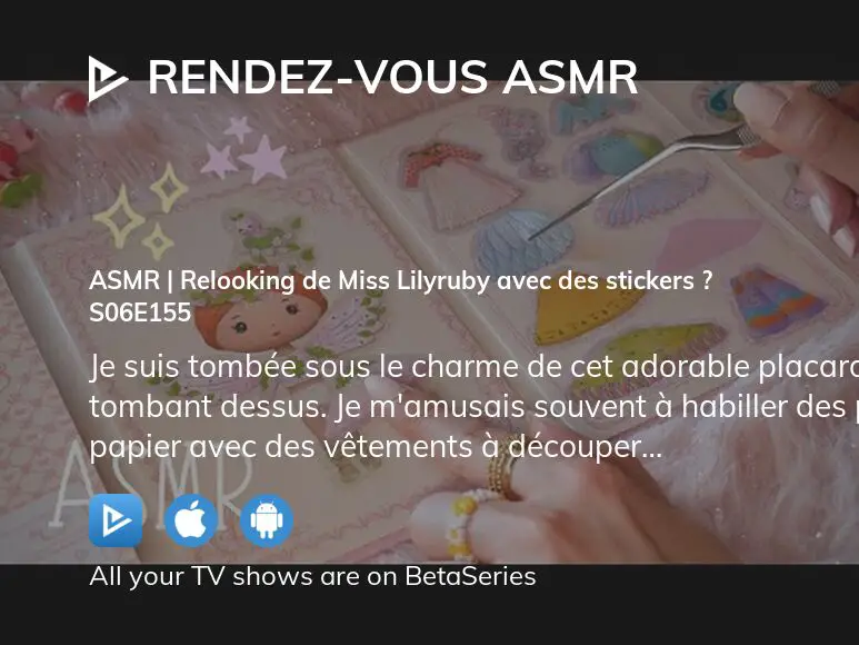 Watch Rendez Vous Asmr Season 6 Episode 155 Streaming Online