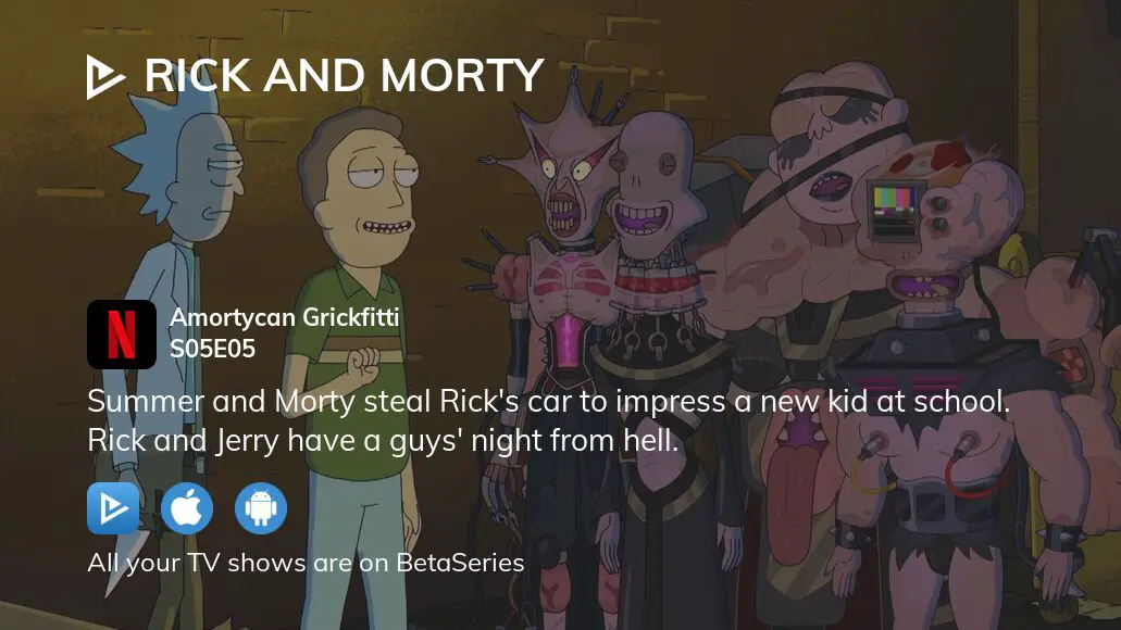 Rick and Morty Amortycan Grickfitti (TV Episode 2021) - Troy