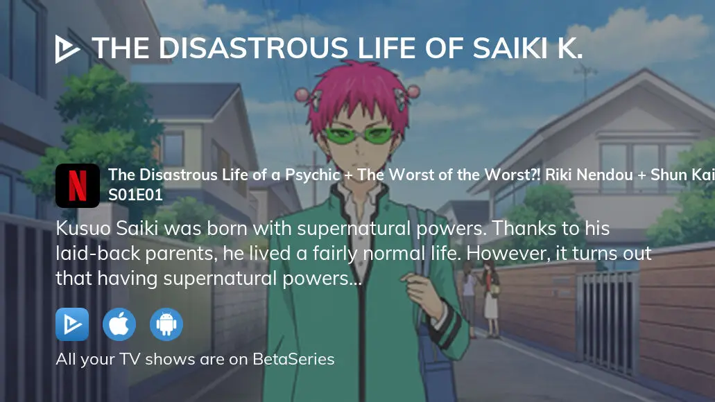 Watch The Disastrous Life of Saiki K. · Episode 1 · Everyone's