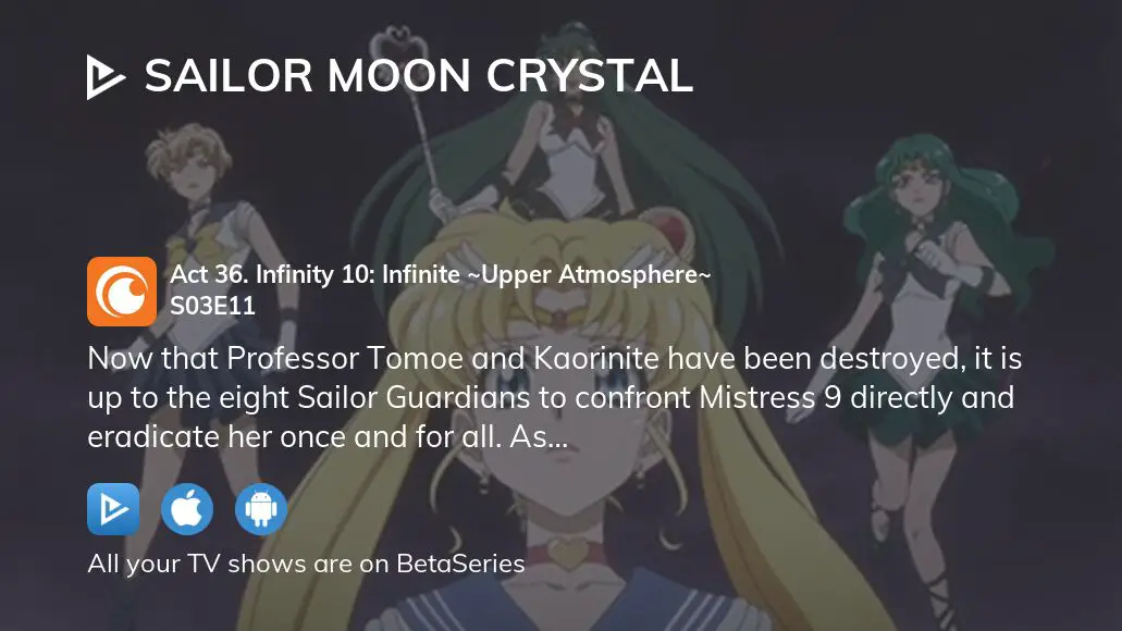 Watch Sailor Moon Crystal Season 3 Episode 31 - Act.30 Infinity 4 Haruka  Tenoh, Michiru Kaioh - Sailor Uranus, Sailor Neptune Online Now