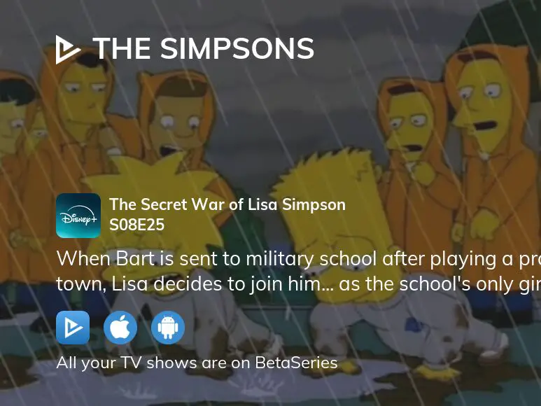 The secret war of clearance lisa simpson watch online