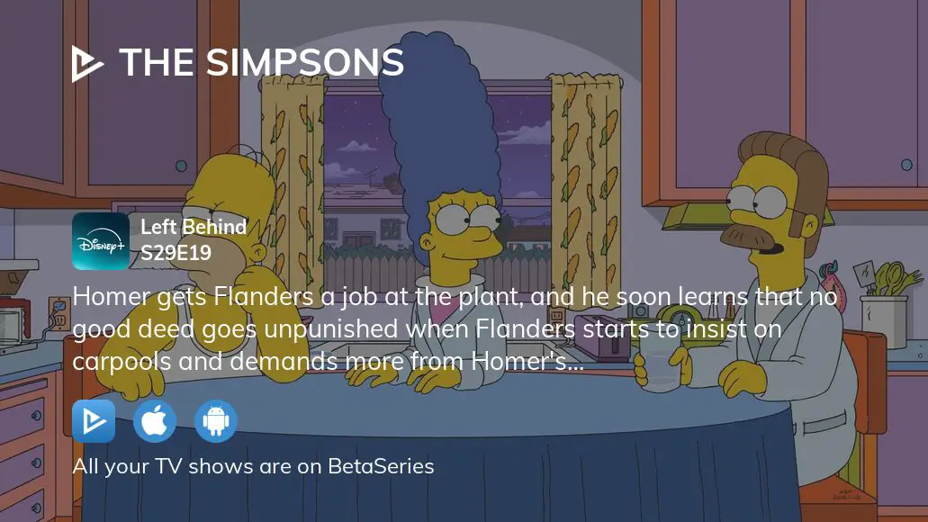 Watch The Simpsons season 29 episode 19 streaming